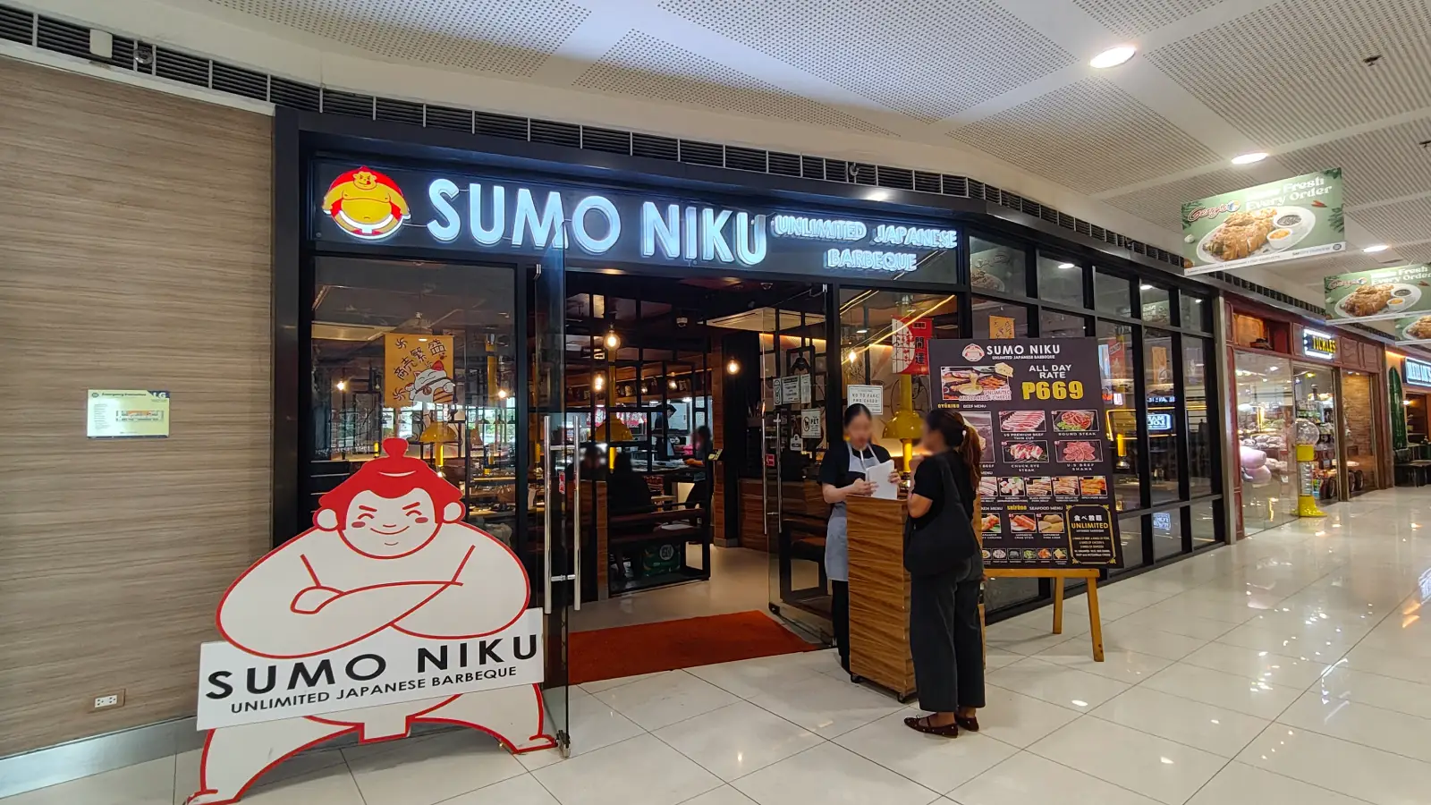 SUMO NIKU UNLIMITED JAPANESE BARBEQUE in SM City Fairview